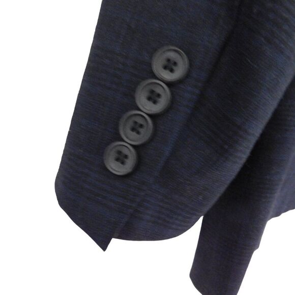 Brooks Brothers Men's Blue Plaid 100% Wool Madison Fit Sport Coat Blazer Sz 40R - Picture 3 of 8